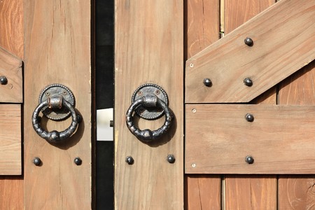 ancient doorsの写真素材