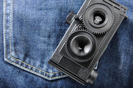 toy cameraの写真素材