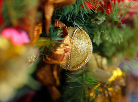 christmas ballsの写真素材