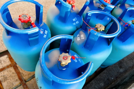 Propane tanksの写真素材