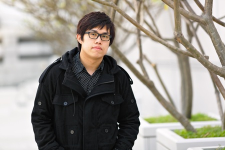 young asian manの写真素材