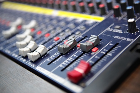 sound mixerの写真素材