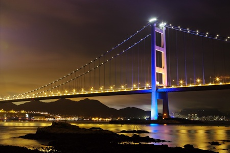 tsing ma bridgeの写真素材
