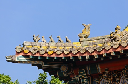 chinese temple roof