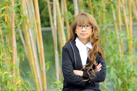 young asian businesswomanの写真素材