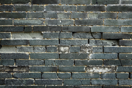 chinese blue bricks wall