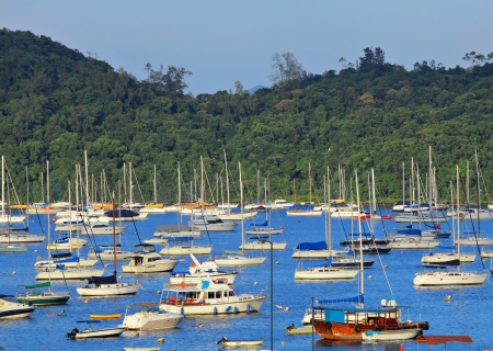 Yachts bayの写真素材