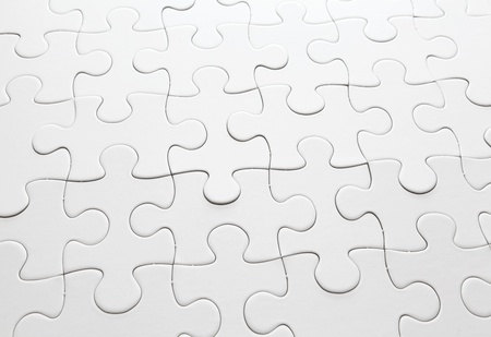 White puzzle の写真素材
