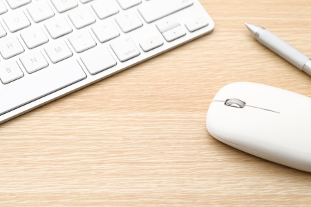 Modern working desk の写真素材