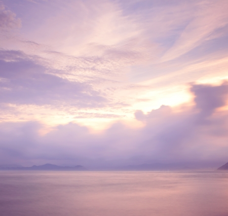 Cloudscape at morning の写真素材