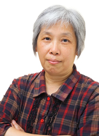 Asian mature woman の写真素材