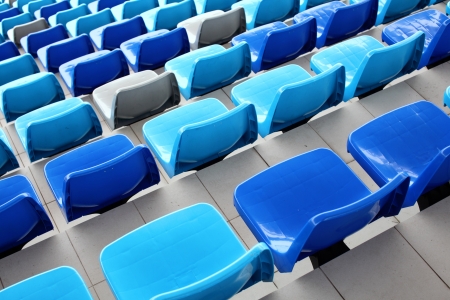 seat stadiumの写真素材