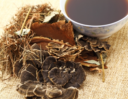 Chinese herbal medicineの写真素材