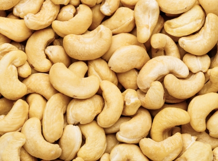 Fresh cashew nutsの写真素材
