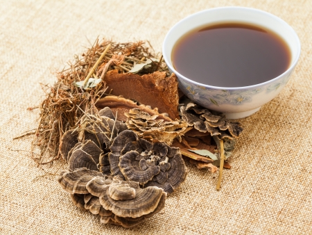 Chinese herbal medicineの写真素材