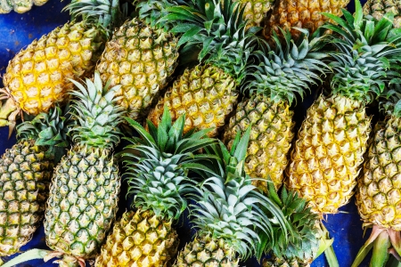 Pineapple pileの写真素材