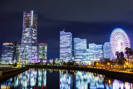 Yokohama city in Japanのeditorial素材