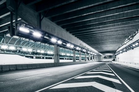 Empty tunnelの写真素材