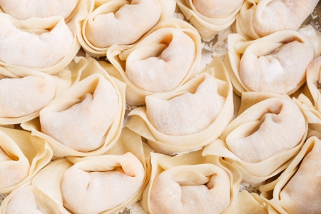 Chinese dumplingの写真素材