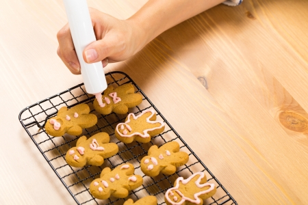 Baked gingerbread