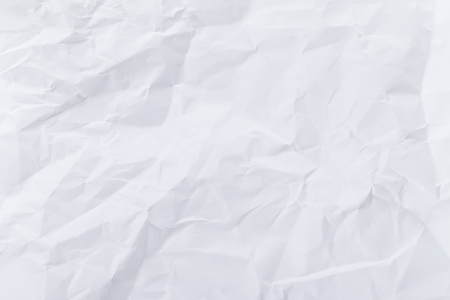 White crumple paperの写真素材