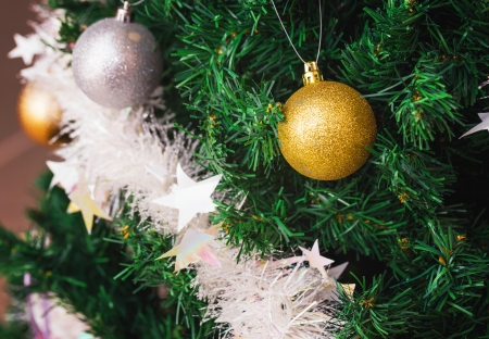 Christmas tree decorationの写真素材