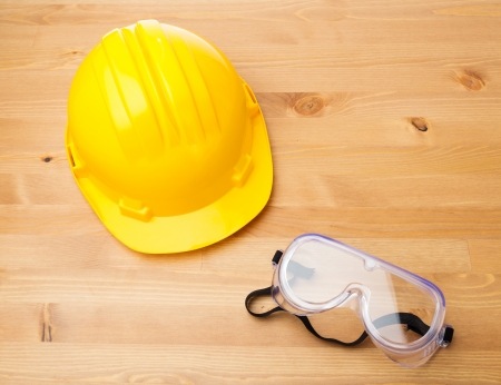 Standard construction safety equipment の写真素材