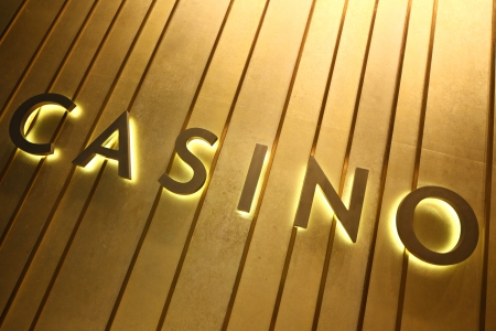 Casino signの写真素材