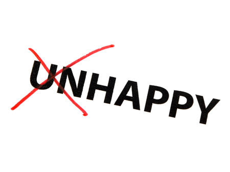 Unhappy change to happyの写真素材