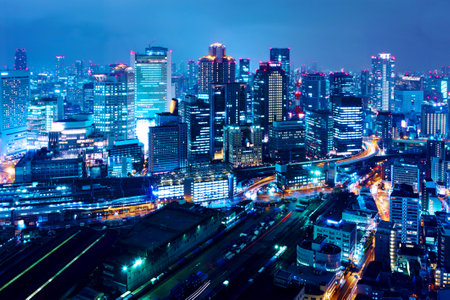 Osaka cityのeditorial素材