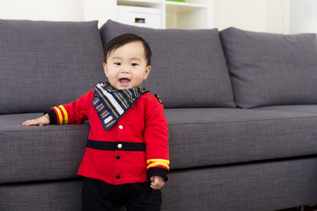 Little kid at home