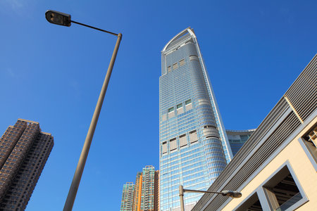 Modern city skyline