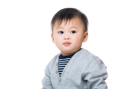 Asian baby boyの写真素材