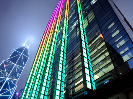 Modern office buildingのeditorial素材