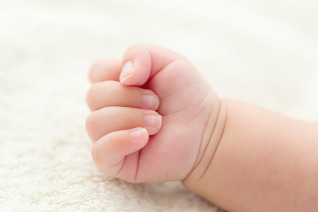 Baby handの写真素材
