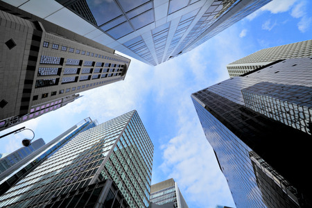 Hong Kong skyscraperの写真素材