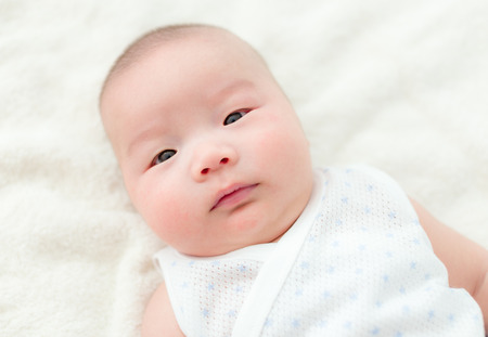 Cute baby boyの写真素材