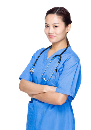 Woman doctorの写真素材