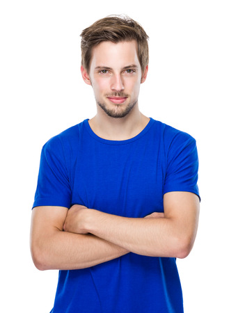 Caucasian manの写真素材