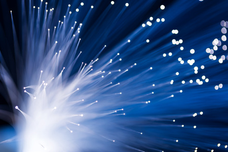 Optical fiber の写真素材
