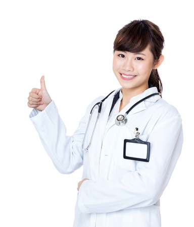 Asia female doctorの写真素材