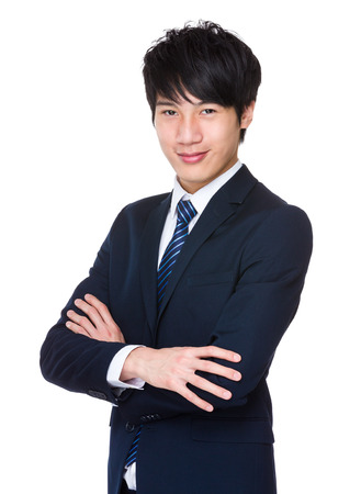 Asian businessman smileの写真素材