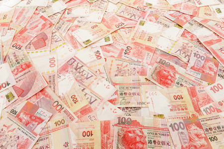 Hong Kong hundred dollarの写真素材