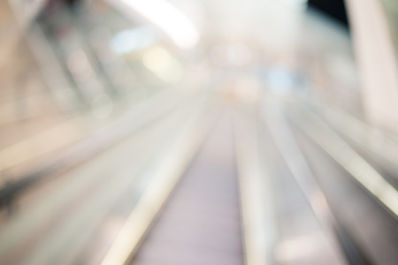 Blur view of Escalatorの写真素材