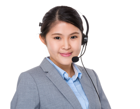 Customer services representativeの写真素材