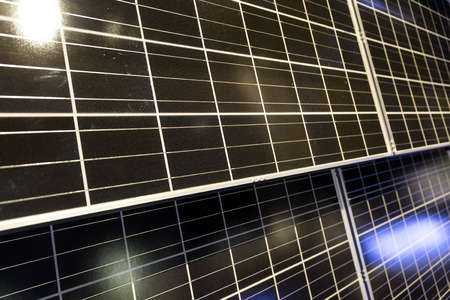 Blue Solar panel