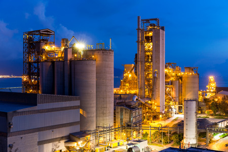 Cement Plantの写真素材