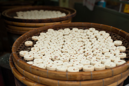 Almond cakeの写真素材