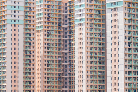 High rise apartment building