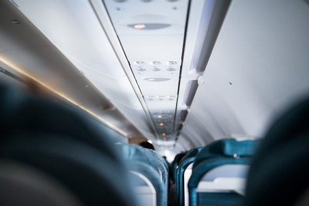 Interior of aircraft